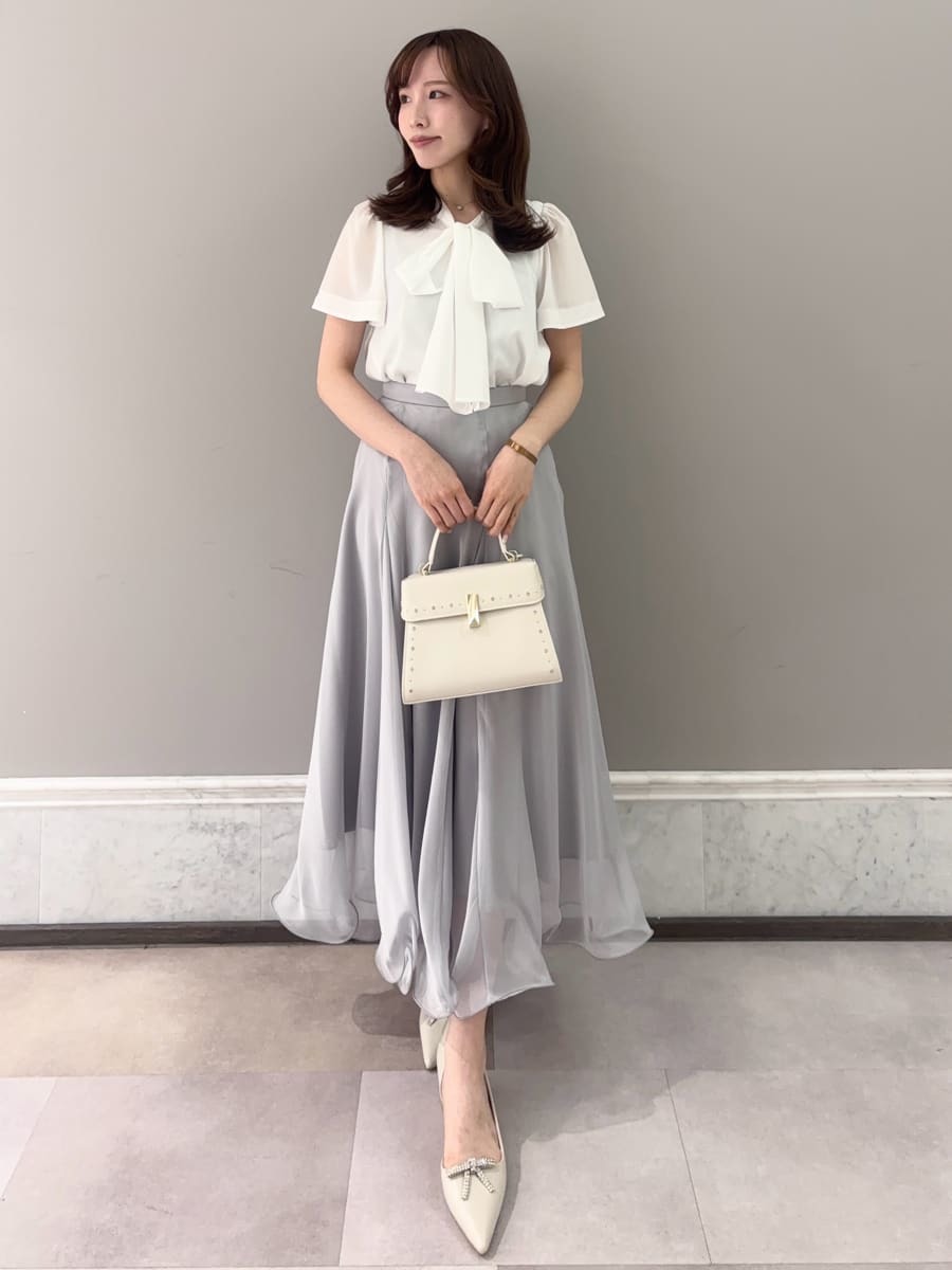 ラッフルヘムシアフレアスカート(SKIRT（スカート）)｜CELFORD（セル