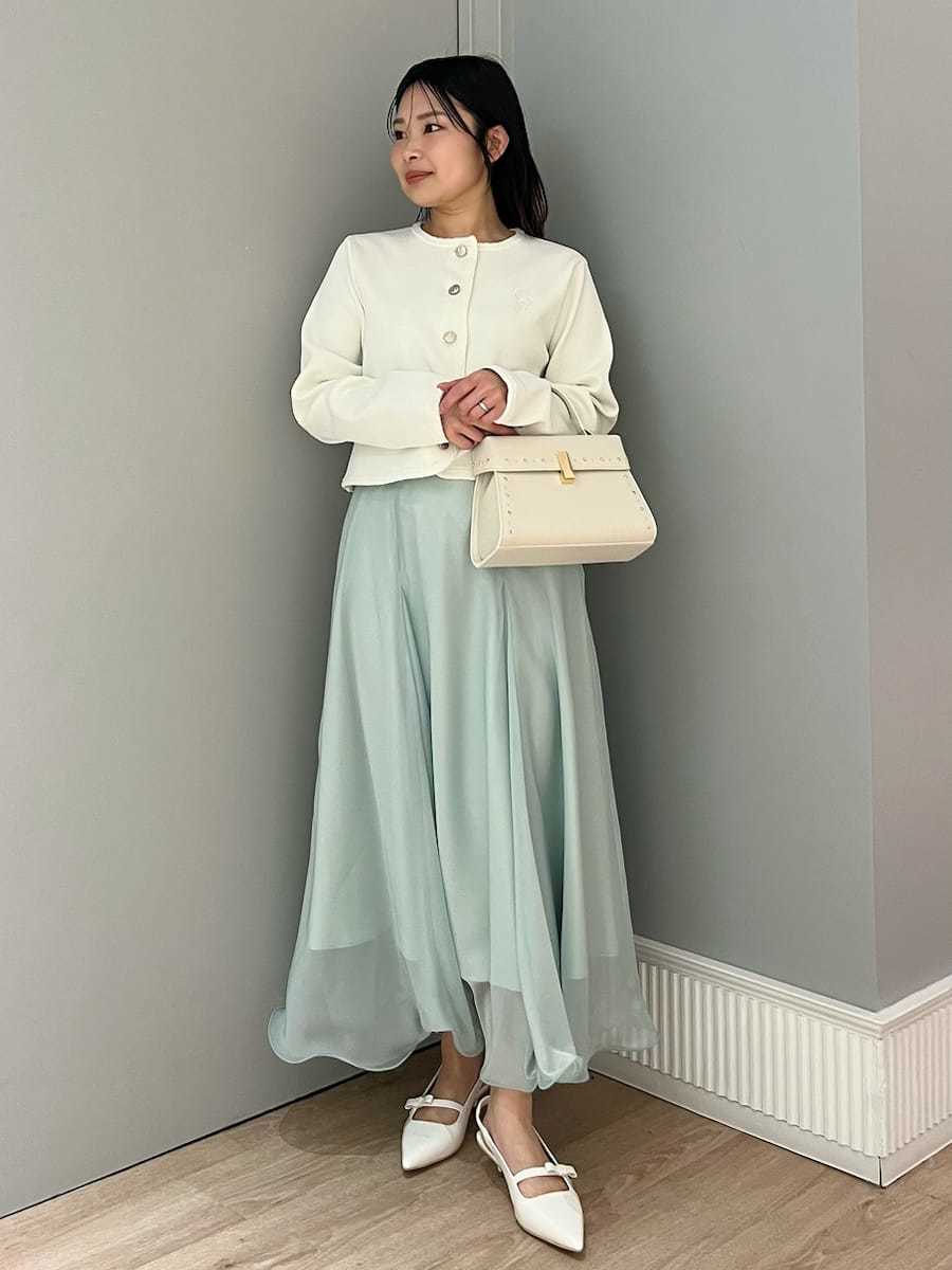 ラッフルヘムシアフレアスカート(SKIRT（スカート）)｜CELFORD（セル