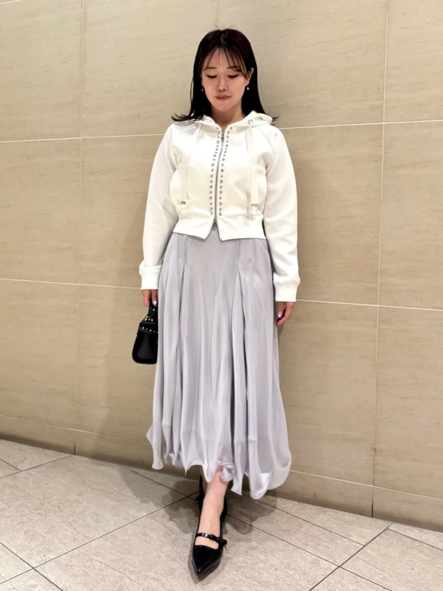 ラッフルヘムシアフレアスカート(SKIRT（スカート）)｜CELFORD（セル