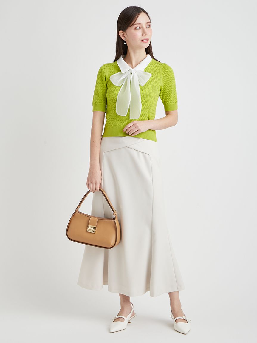 洗える】ツイストデザインマーメイドスカート(SKIRT（スカート