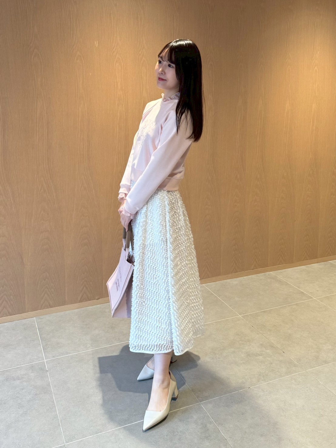 リボンジャガードタックフレアスカート(SKIRT（スカート）)｜CELFORD