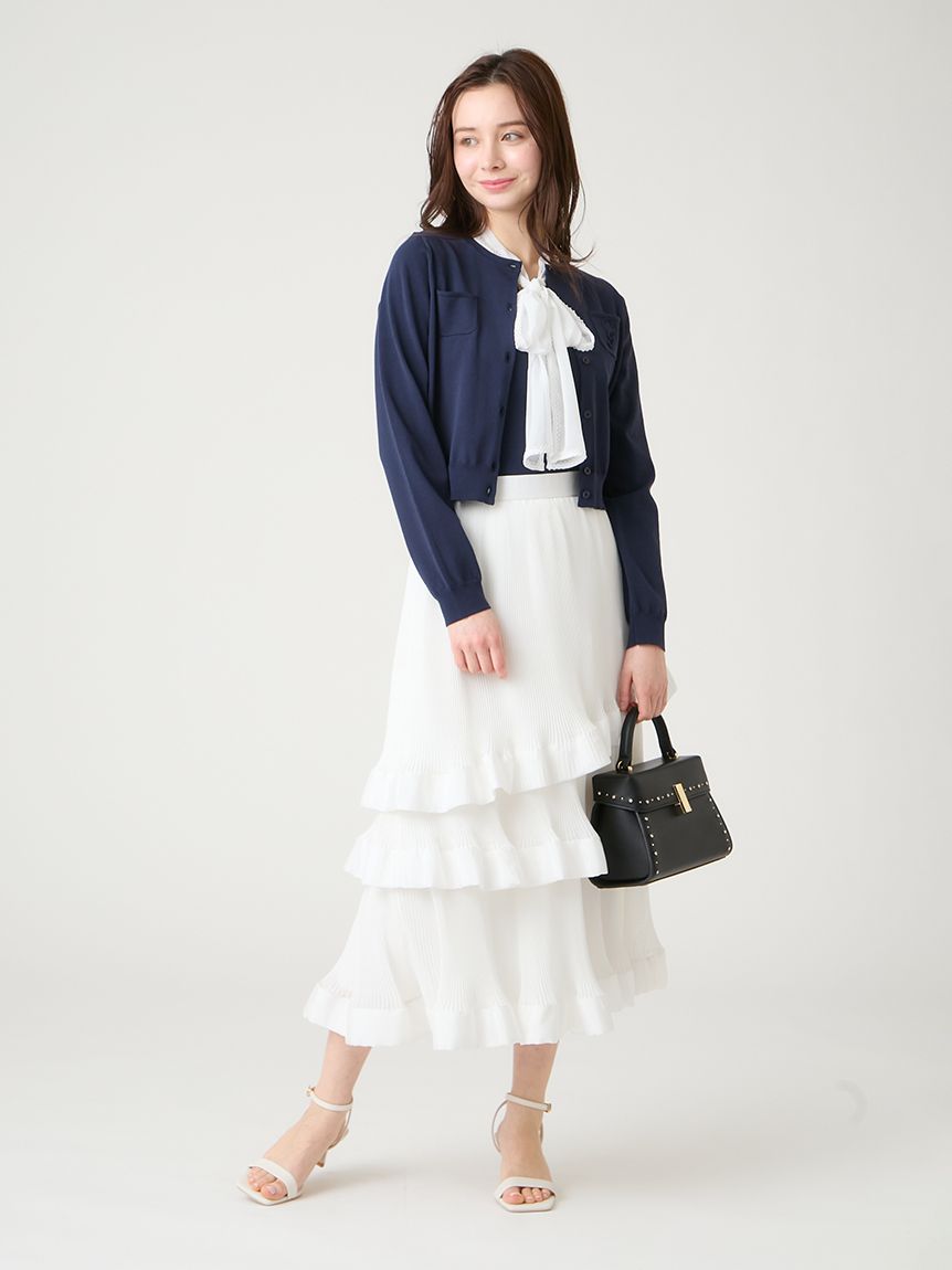 クリスタルティアードスカート(SKIRT（スカート）)｜CELFORD（セル