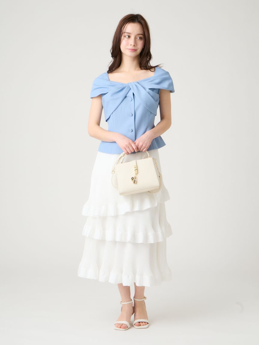 クリスタルティアードスカート(SKIRT（スカート）)｜CELFORD（セル