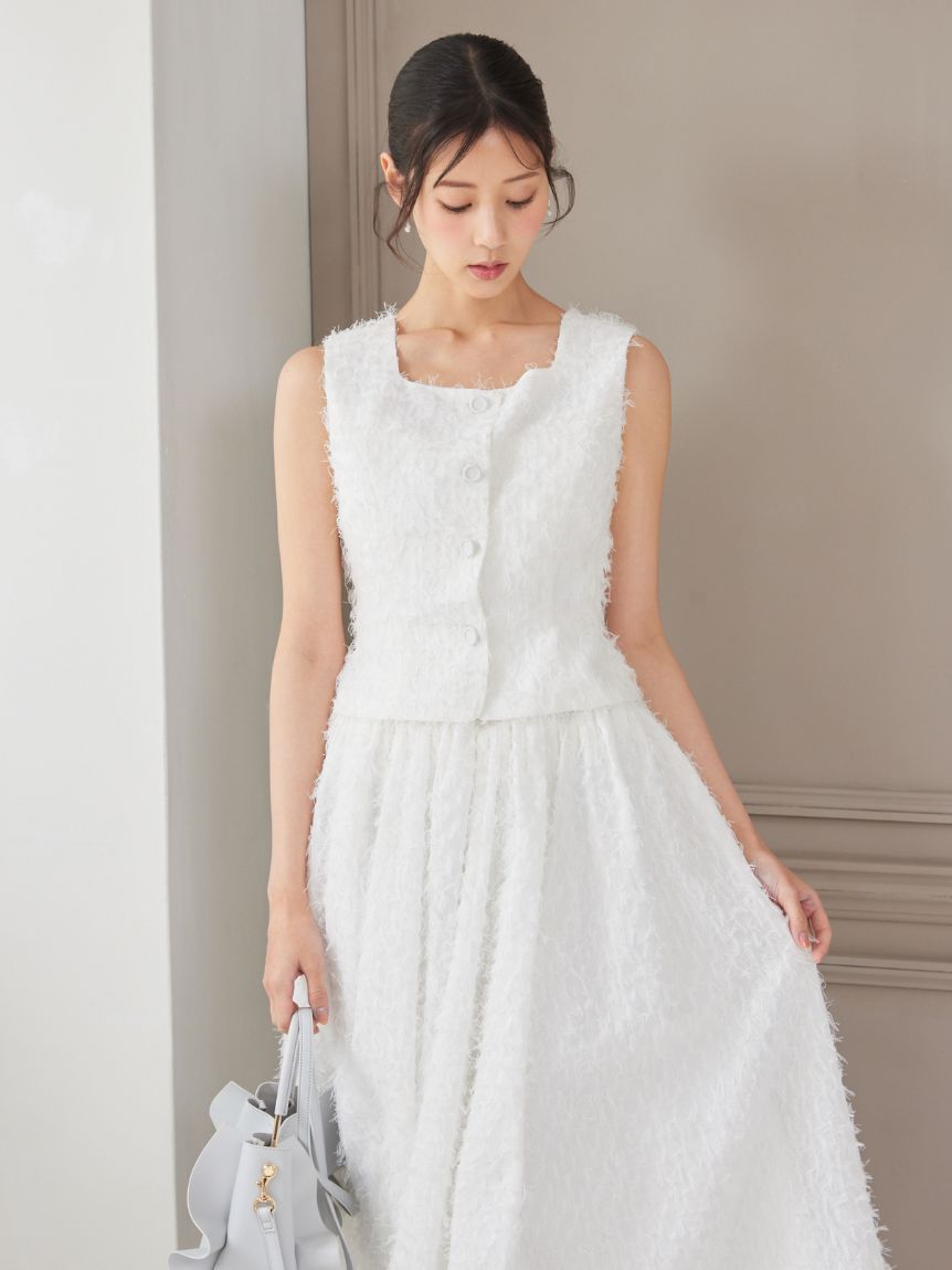 洗える】カットジャカードスカート(SKIRT（スカート）)｜CELFORD（セル