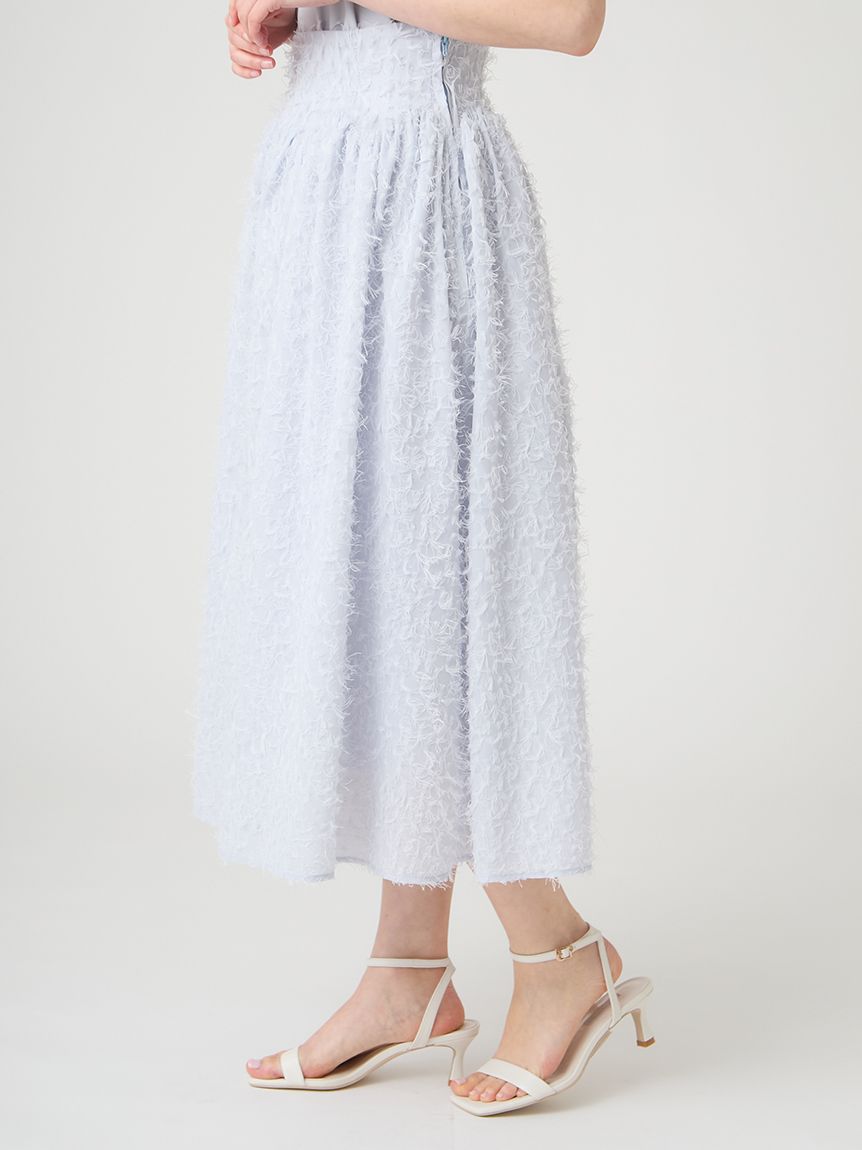 未使用♦CELFORD カットジャガードプリントタックスカート 洗える】カットジャカードスカート(SKIRT（スカート）)｜CELFORD（セル