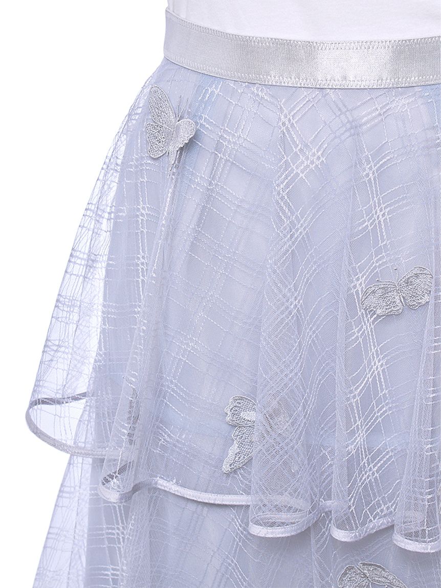 HANAE MORI×CELFORDコラボ】バタフライモチーフティアードスカート