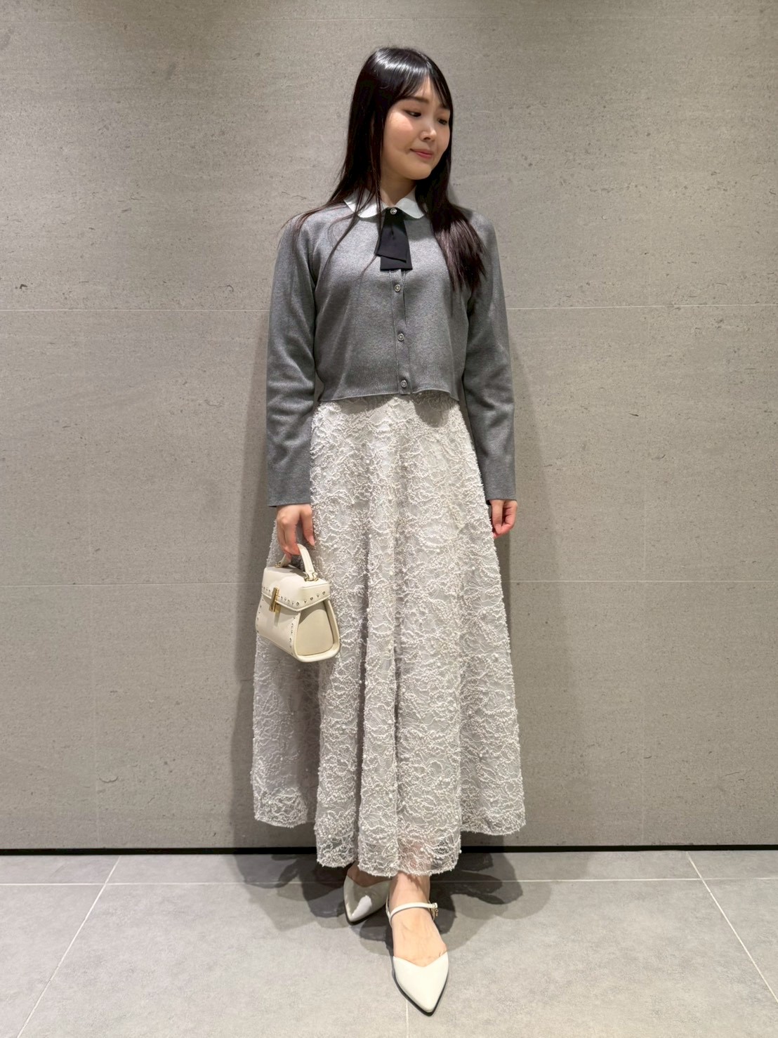 レース刺繍スカート(ロングスカート)｜SKIRT｜CELFORD（セルフォード