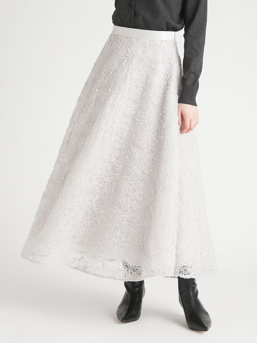レース刺繍スカート(SKIRT（スカート）)｜CELFORD（セルフォード）の