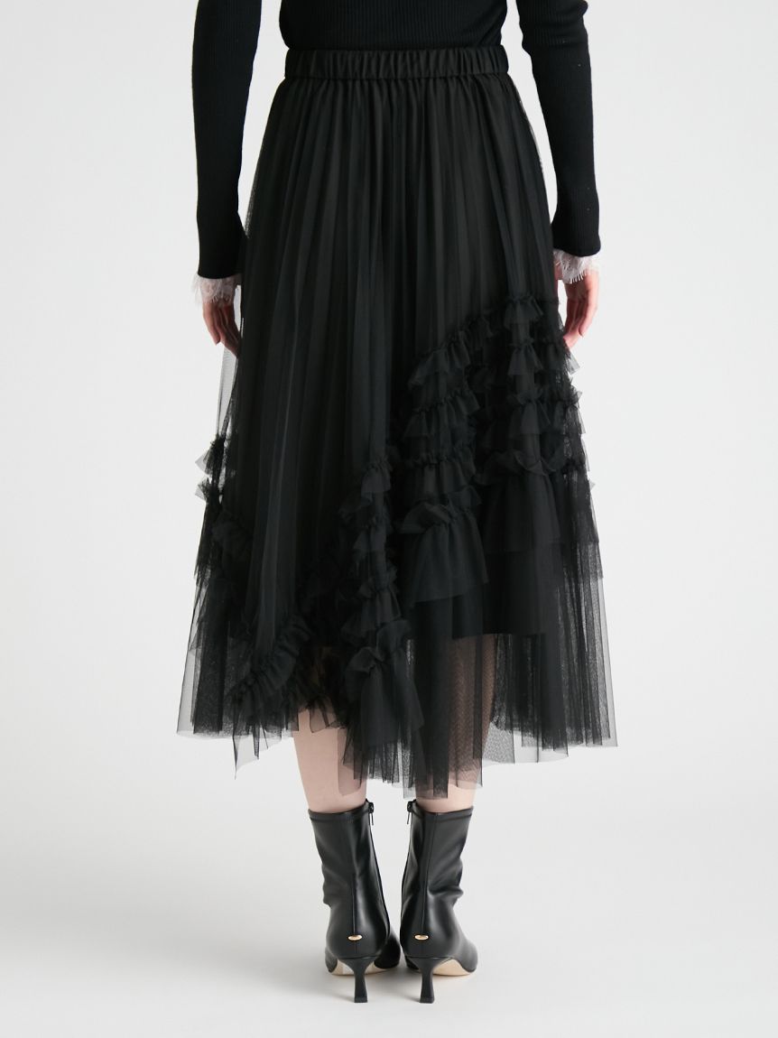 フリルチュールプリーツスカート(SKIRT（スカート）)｜CELFORD（セル