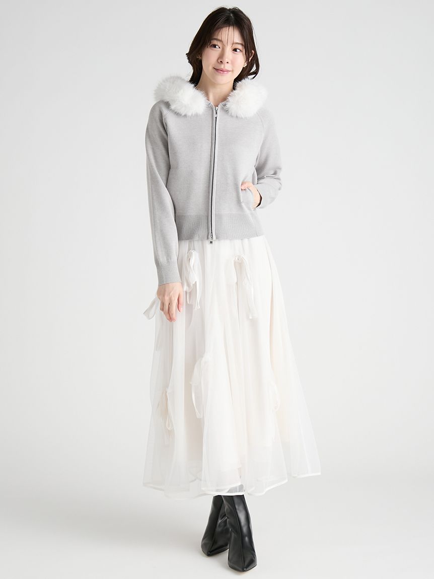 リボンチュールスカート(SKIRT（スカート）)｜CELFORD（セルフォード
