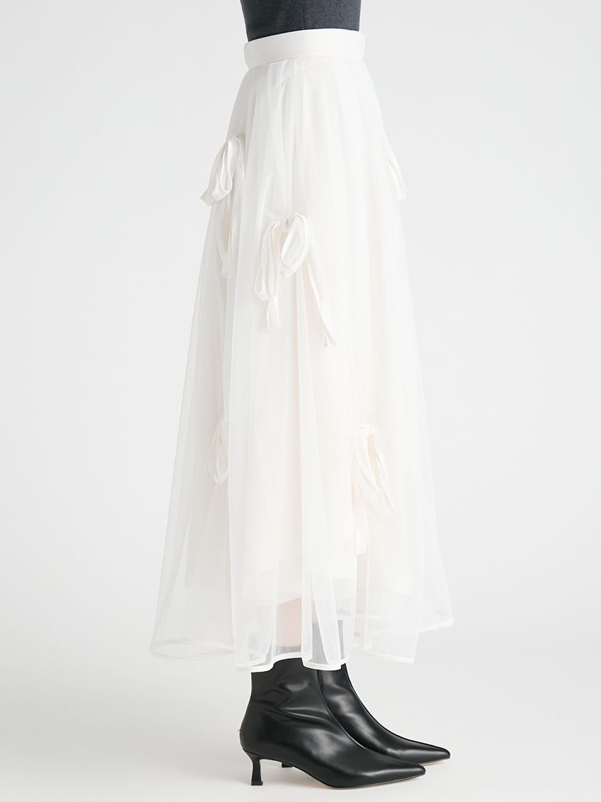 リボンチュールスカート(SKIRT（スカート）)｜CELFORD（セルフォード