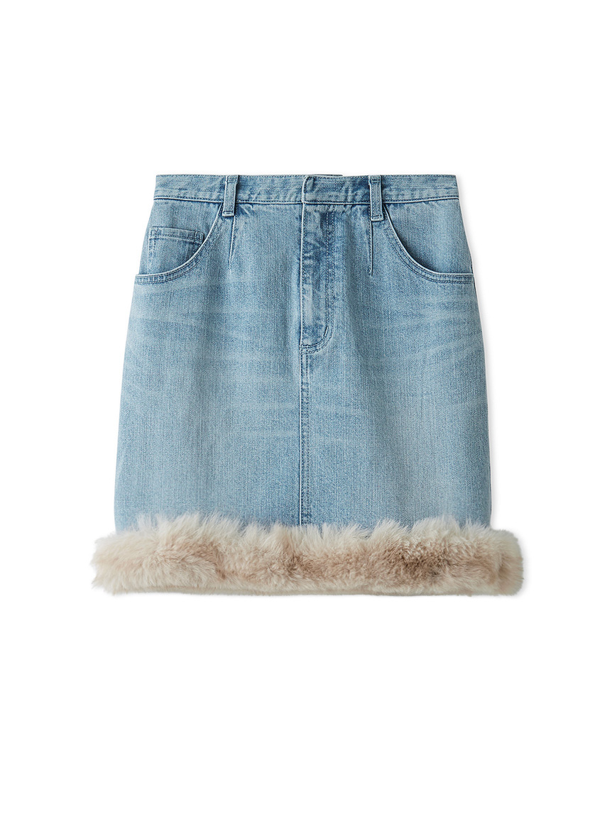 エコファートリムデニムスカート(ミニスカート)｜SKIRT｜CELFORD（セル