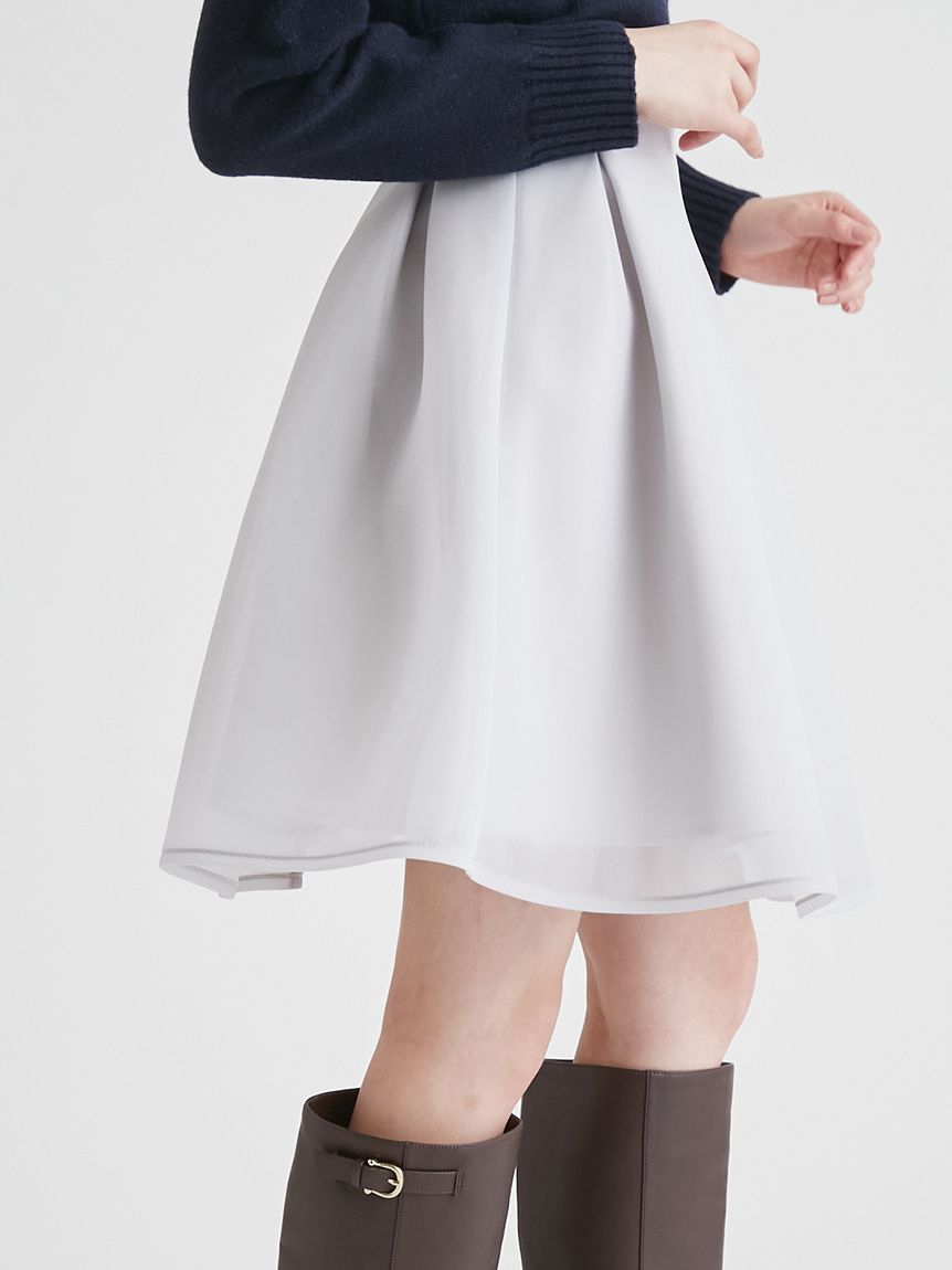 シアーラッセルフレアスカート(ミニスカート)｜SKIRT｜CELFORD（セル