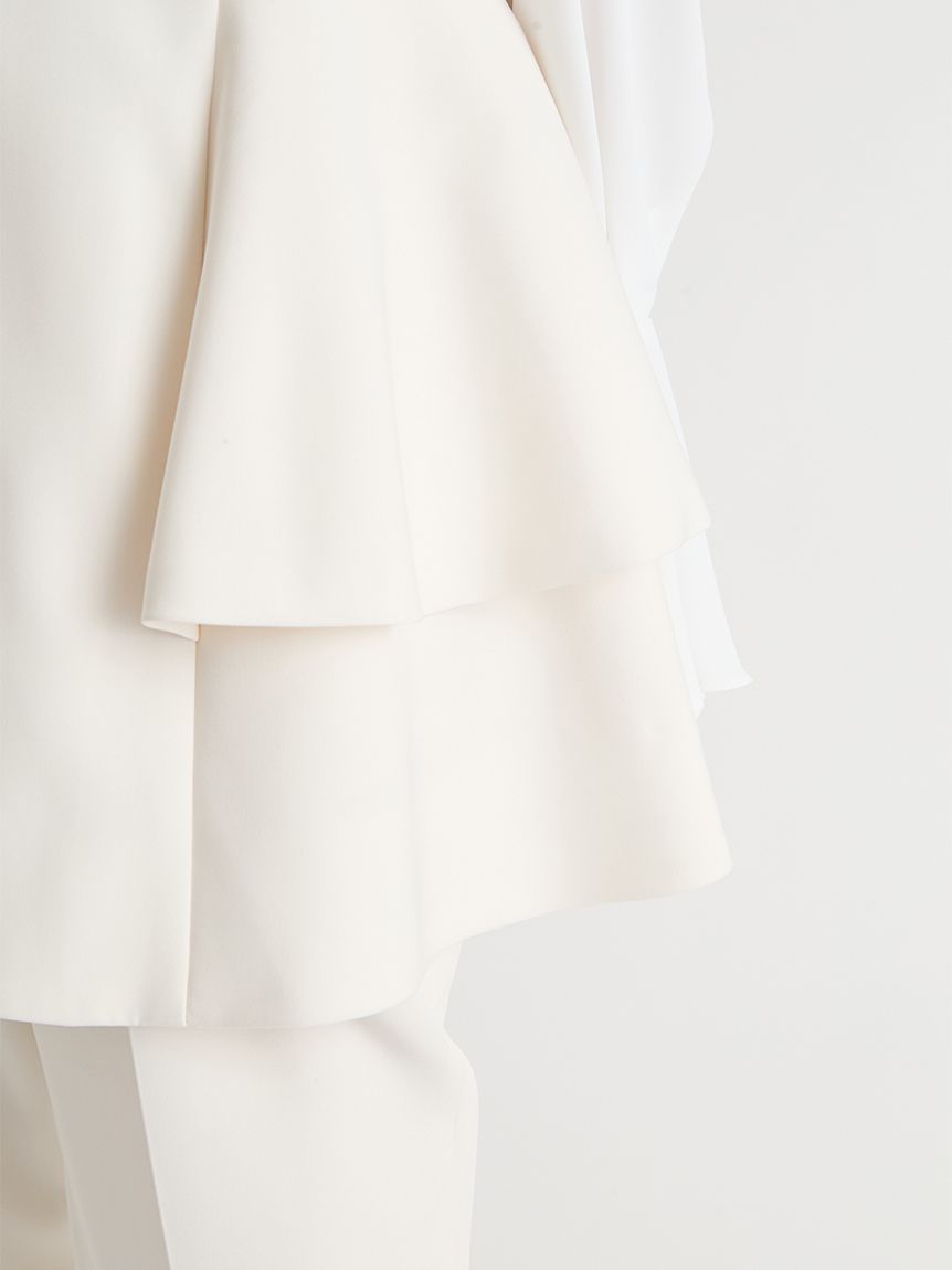 洗える】ペプラムパールジレ(ジレ)｜OUTER（アウター）｜CELFORD（セル