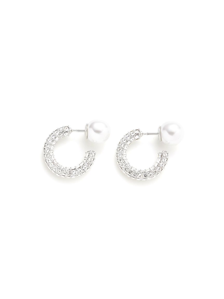 パールキャッチビジューフープピアス(ピアス・イヤリング)｜ACCESSORIES（アクセサリー）｜CELFORD（セルフォード）の通販サイト 【公式】