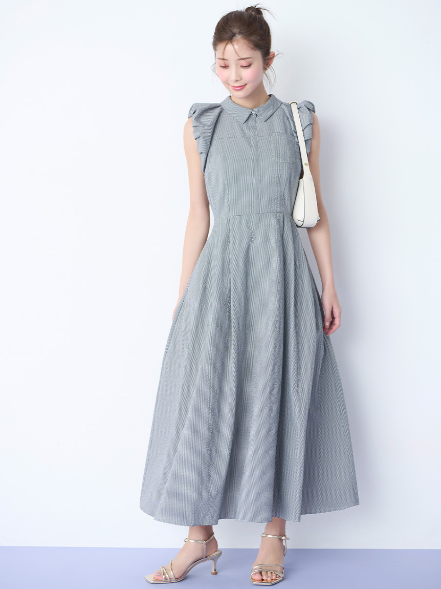 サイドビジューリボンピアス(ピアス・イヤリング)｜ACCESSORIES