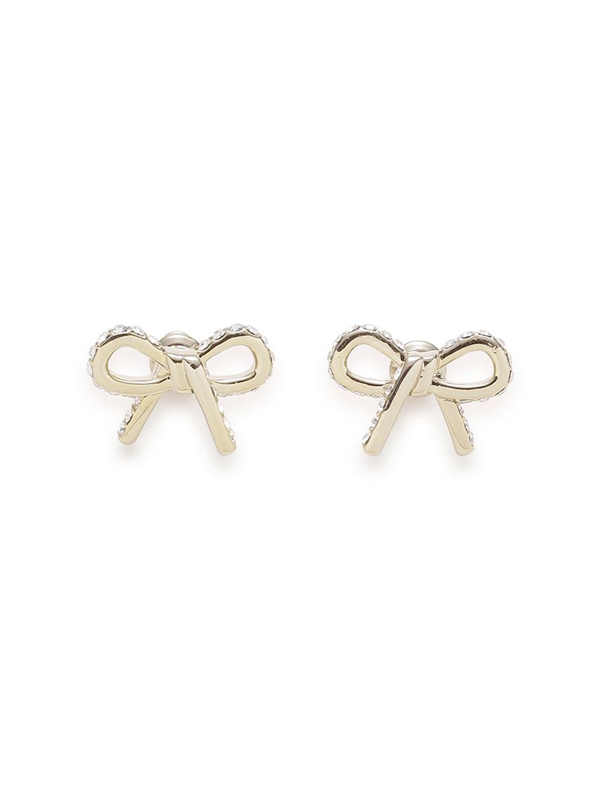サイドビジューリボンピアス(ピアス・イヤリング)｜ACCESSORIES