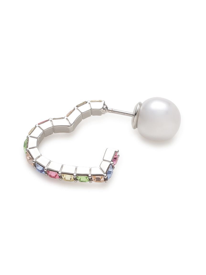 ムーン＆スターフープピアス(ピアス・イヤリング)｜ACCESSORIES