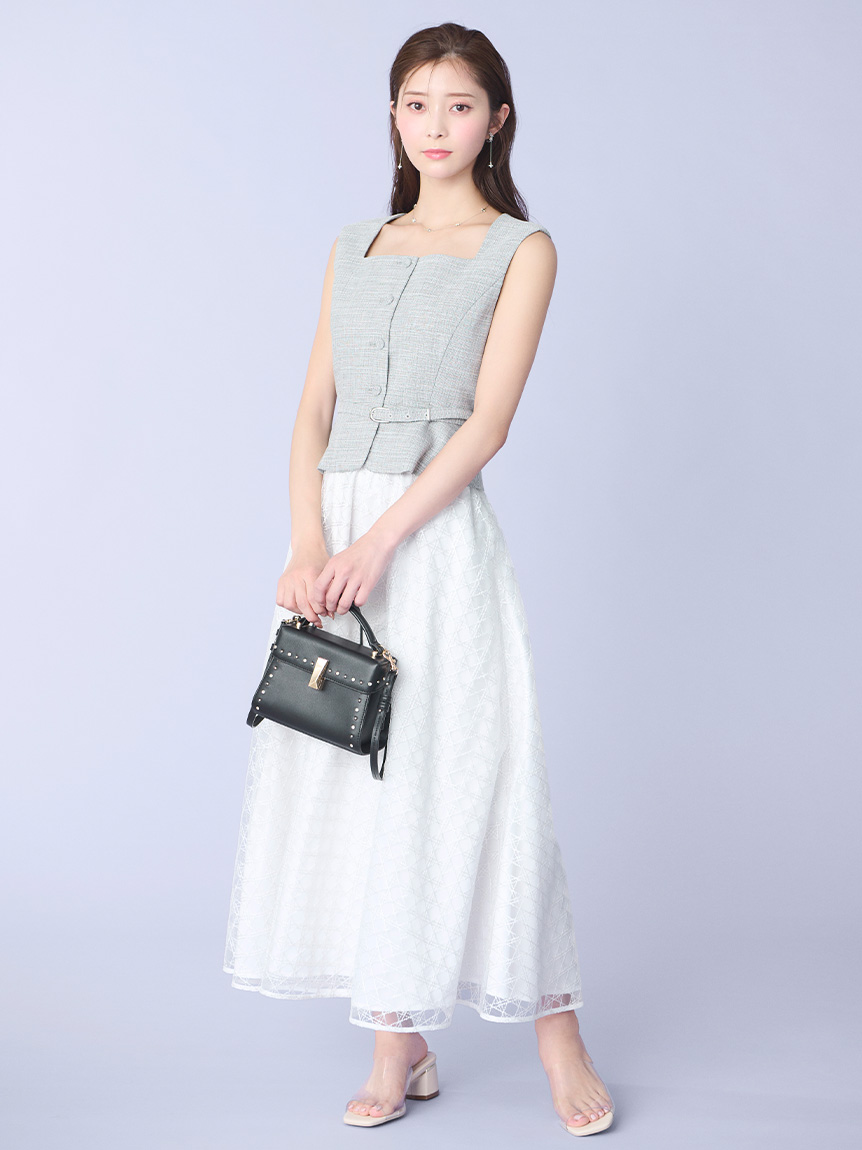 COURREGES クレシュ シェル スタット イヤリンク 【関税込】 Courréges】クレージュ サークルロゴイヤリング | ブランド古着