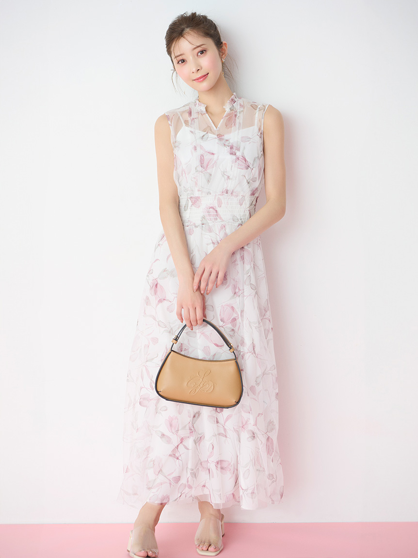 Petitフラワービジュースイングイヤリング(ピアス・イヤリング