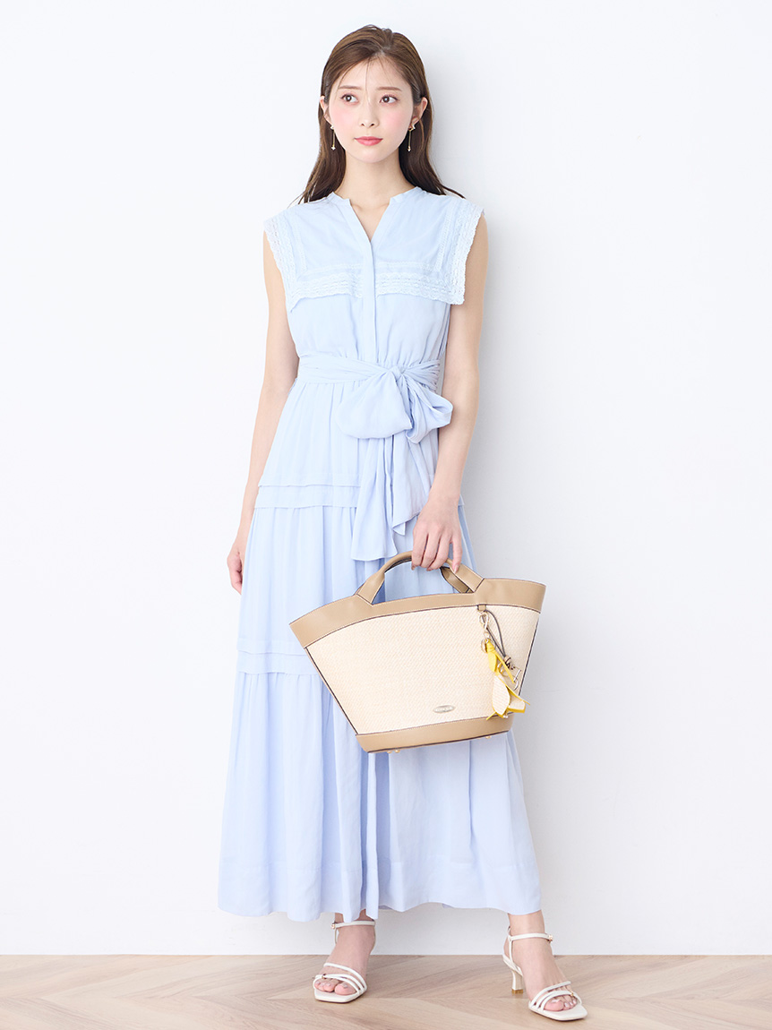 Petitフラワービジュースイングイヤリング(ピアス・イヤリング