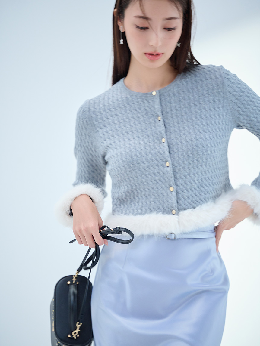 アクセサリー yu-rin K10イエローゴールドダイヤモンドネックレス(RPN586-002