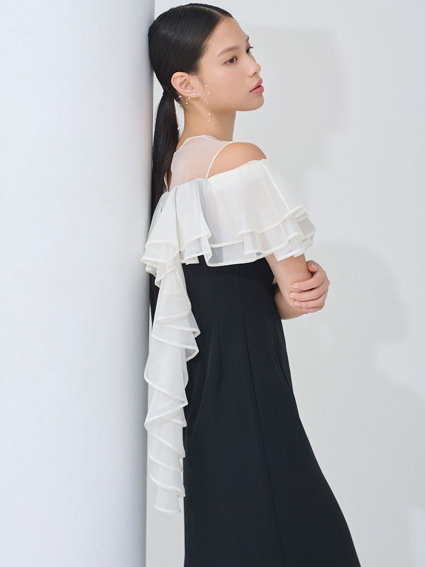 HANAE MORI×CELFORDコラボ】 淡水パールリボンピアス(ピアス