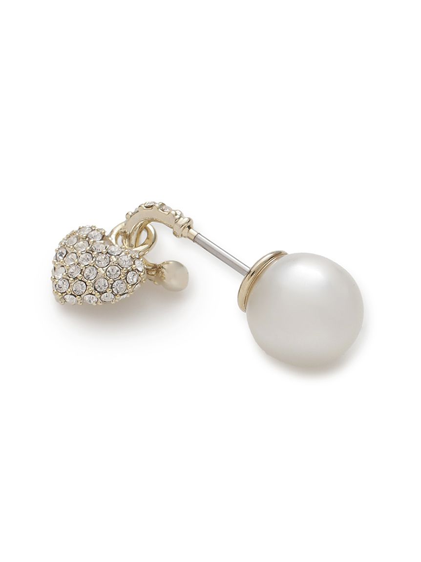 パヴェビジューハートピアス(ピアス・イヤリング)｜ACCESSORIES