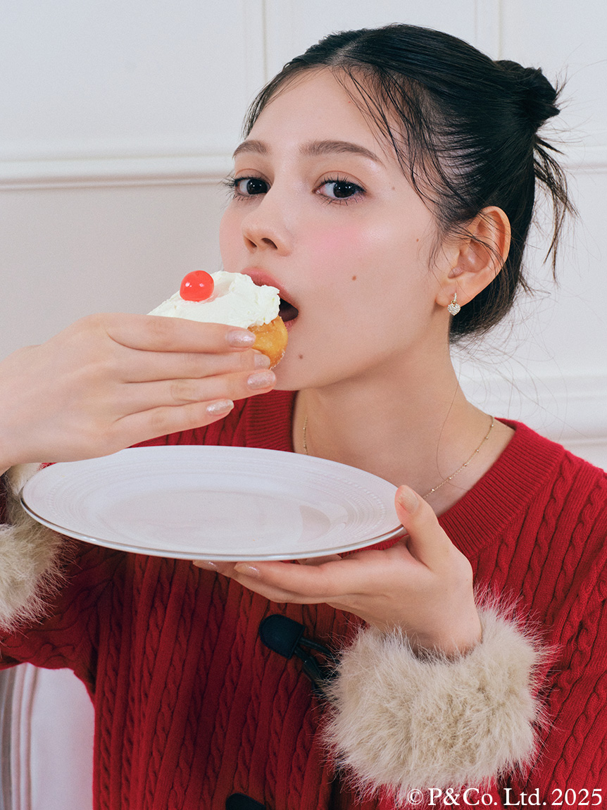 パヴェビジューハートネックレス(ネックレス)｜ACCESSORIES