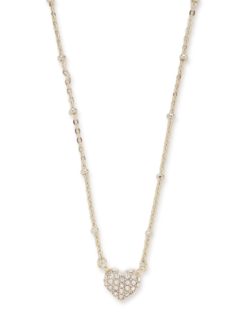 パヴェビジューハートネックレス(ネックレス)｜ACCESSORIES