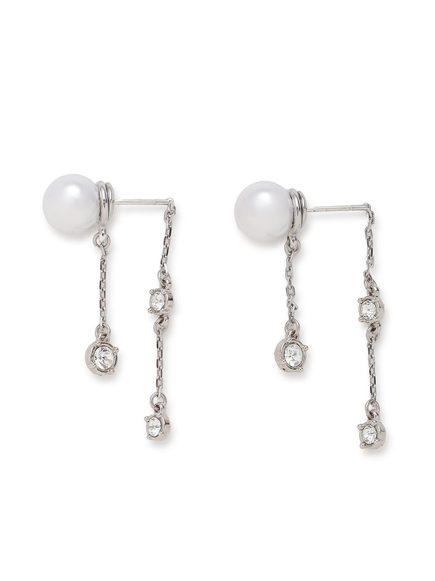 ショートスイングビジューピアス(ピアス・イヤリング)｜ACCESSORIES