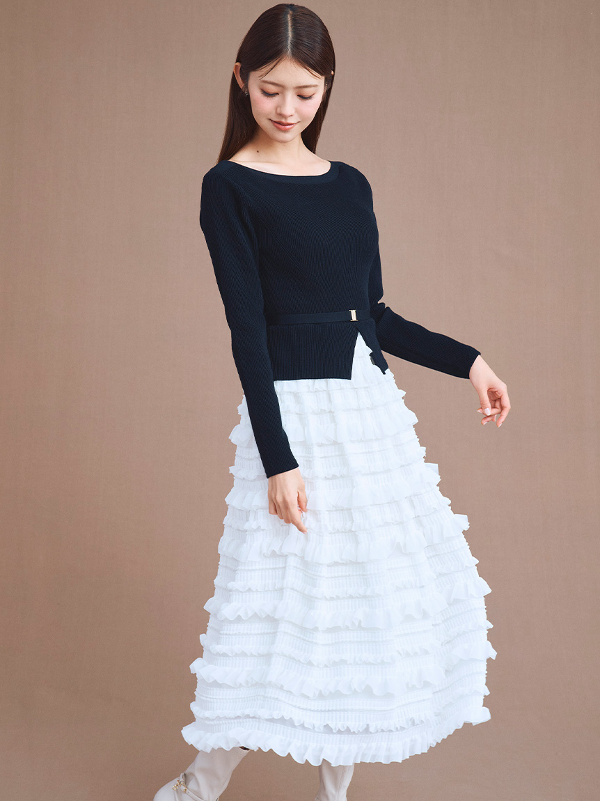 ラッキーホースシュービジューピアス(ピアス・イヤリング