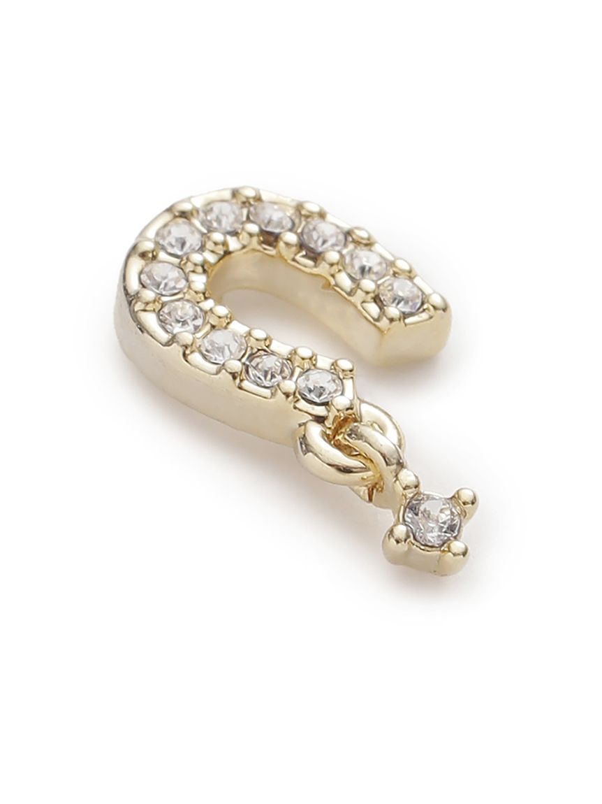 ラッキーホースシュービジューピアス(ピアス・イヤリング