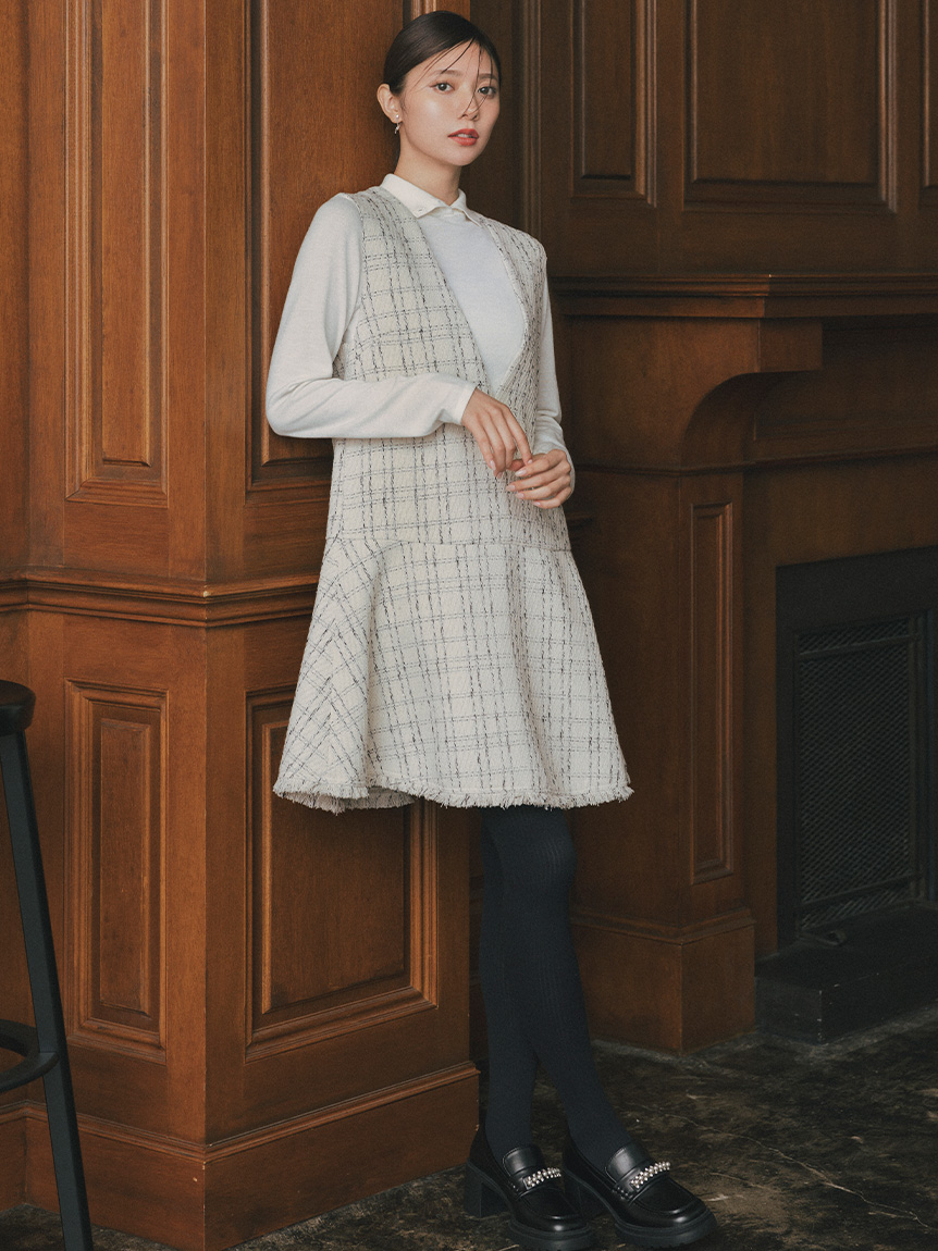 ラッキーホースシュービジューイヤリング(ピアス・イヤリング