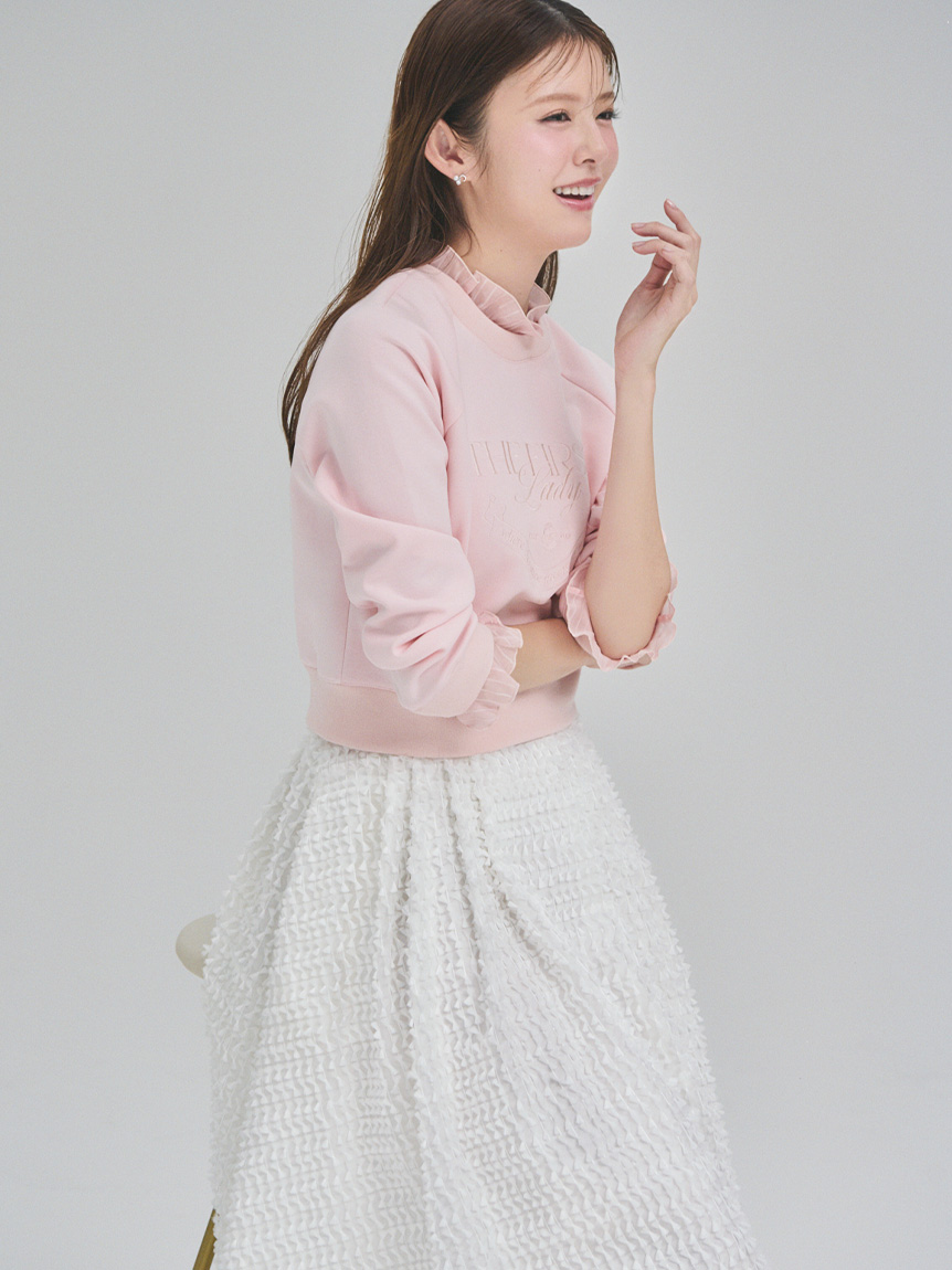 Cロゴビジューパールプチピアス(ピアス・イヤリング)｜ACCESSORIES