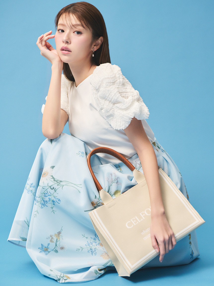 ビジューチューリップイヤリング(ピアス・イヤリング)｜ACCESSORIES