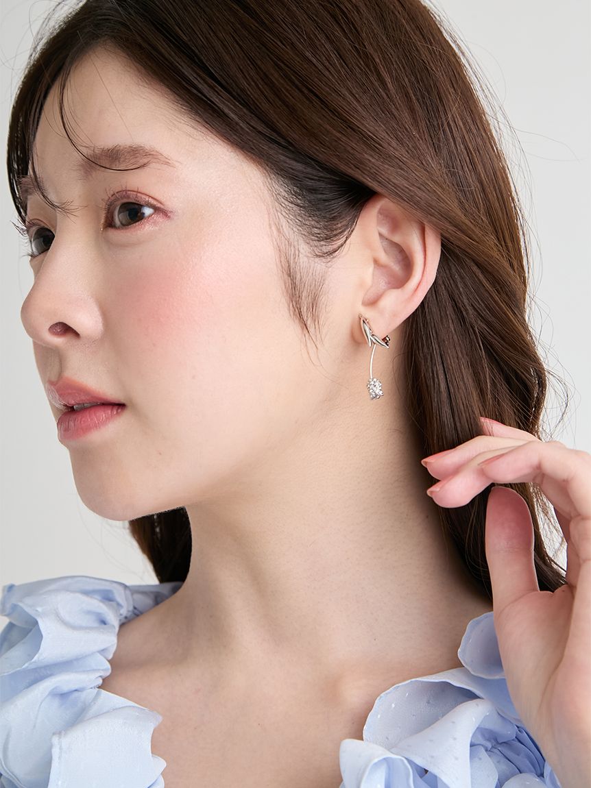 ビジューチューリップイヤリング(ピアス・イヤリング)｜ACCESSORIES