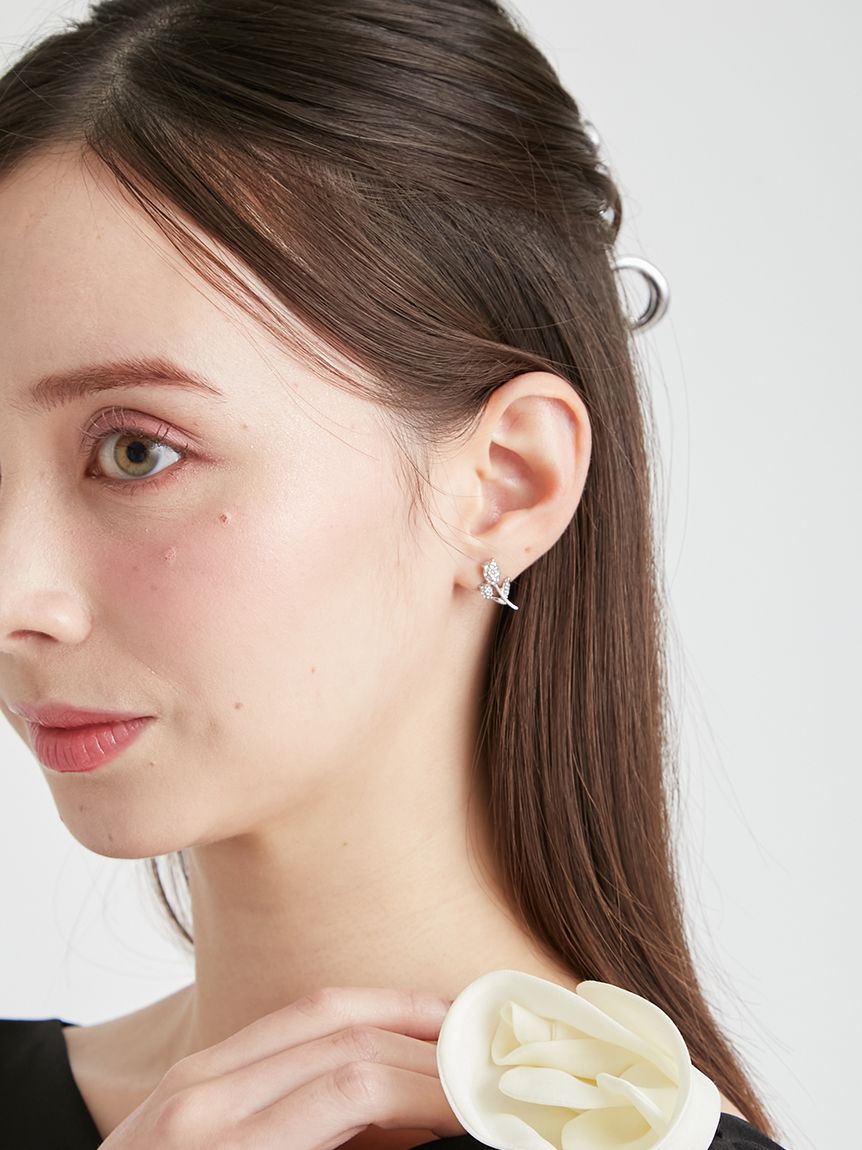 ビジューチューリップピアス(ピアス・イヤリング)｜ACCESSORIES