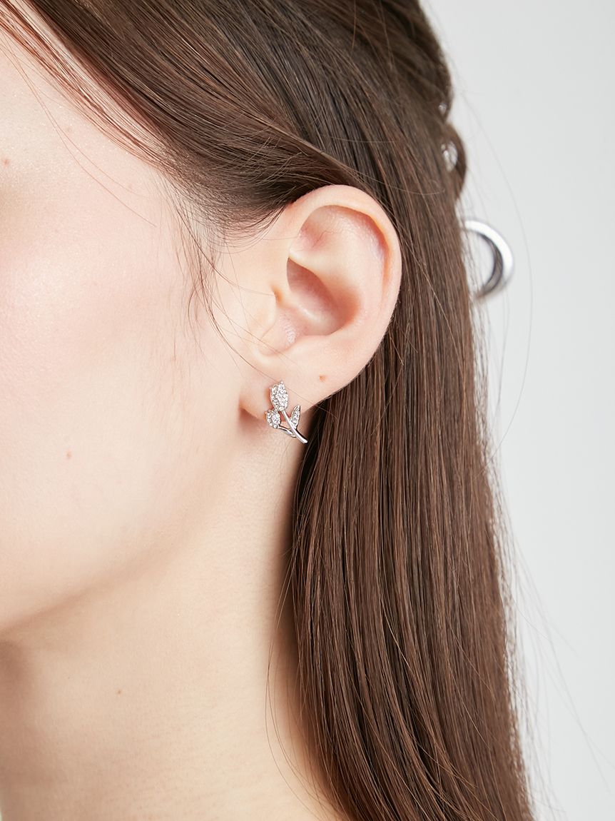 ビジューチューリップピアス(ピアス・イヤリング)｜ACCESSORIES
