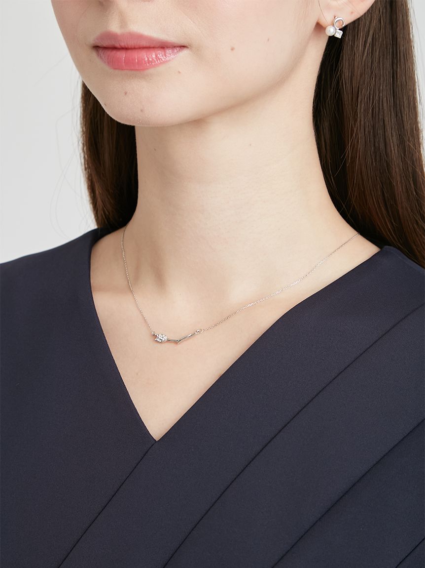 ビジューチューリップネックレス(ネックレス)｜ACCESSORIES