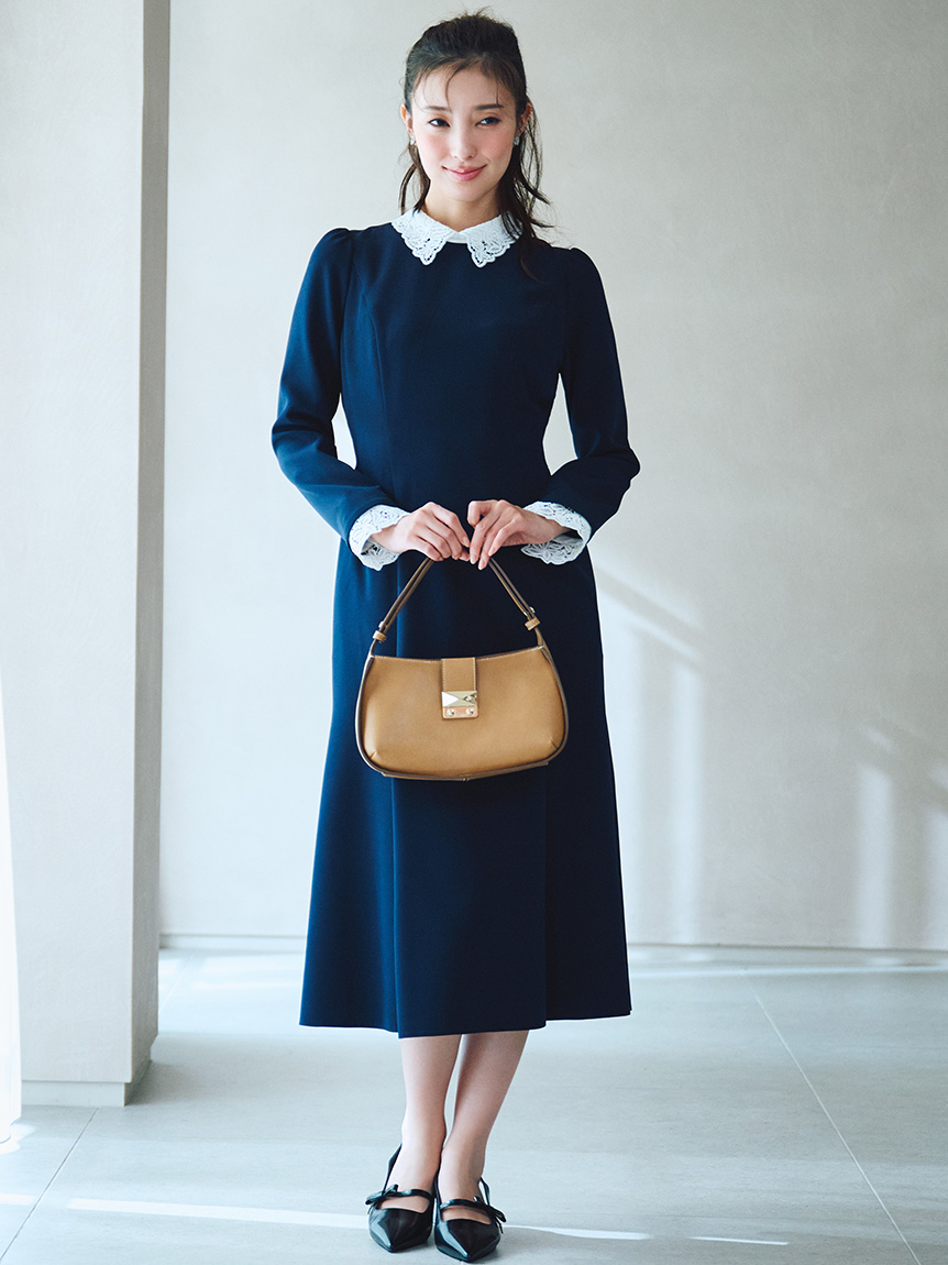 白蝶貝クローバーイヤリング(ピアス・イヤリング)｜ACCESSORIES