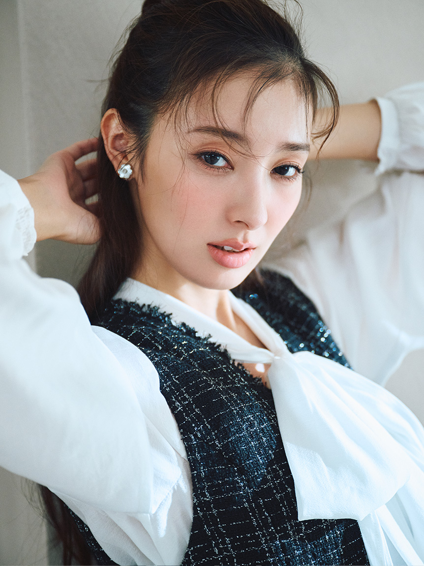 白蝶貝クローバーイヤリング(ピアス・イヤリング)｜ACCESSORIES