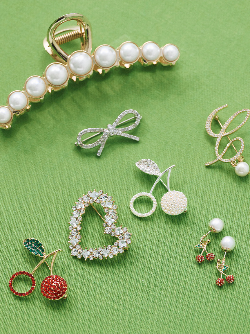 ビジューチェリーピアス(ピアス・イヤリング)｜ACCESSORIES