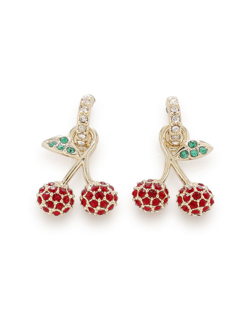 ビジューチェリーピアス(ピアス・イヤリング)｜ACCESSORIES