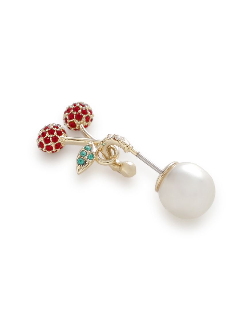 ビジューチェリーピアス(ピアス・イヤリング)｜ACCESSORIES