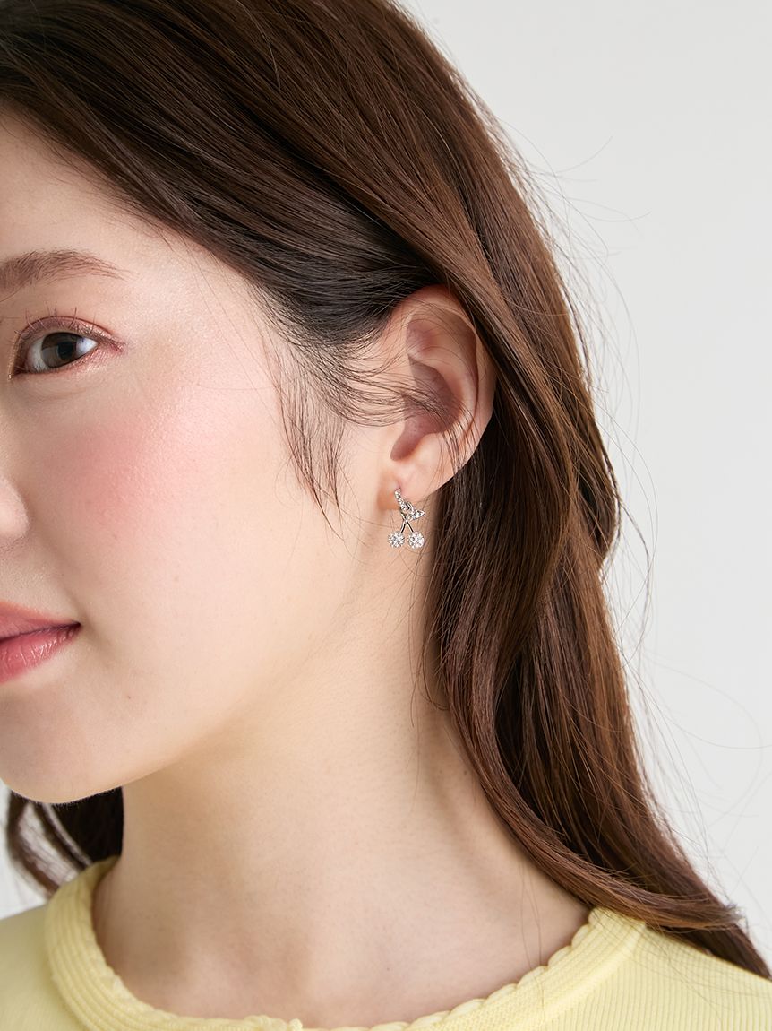 ビジューチェリーピアス(ピアス・イヤリング)｜ACCESSORIES
