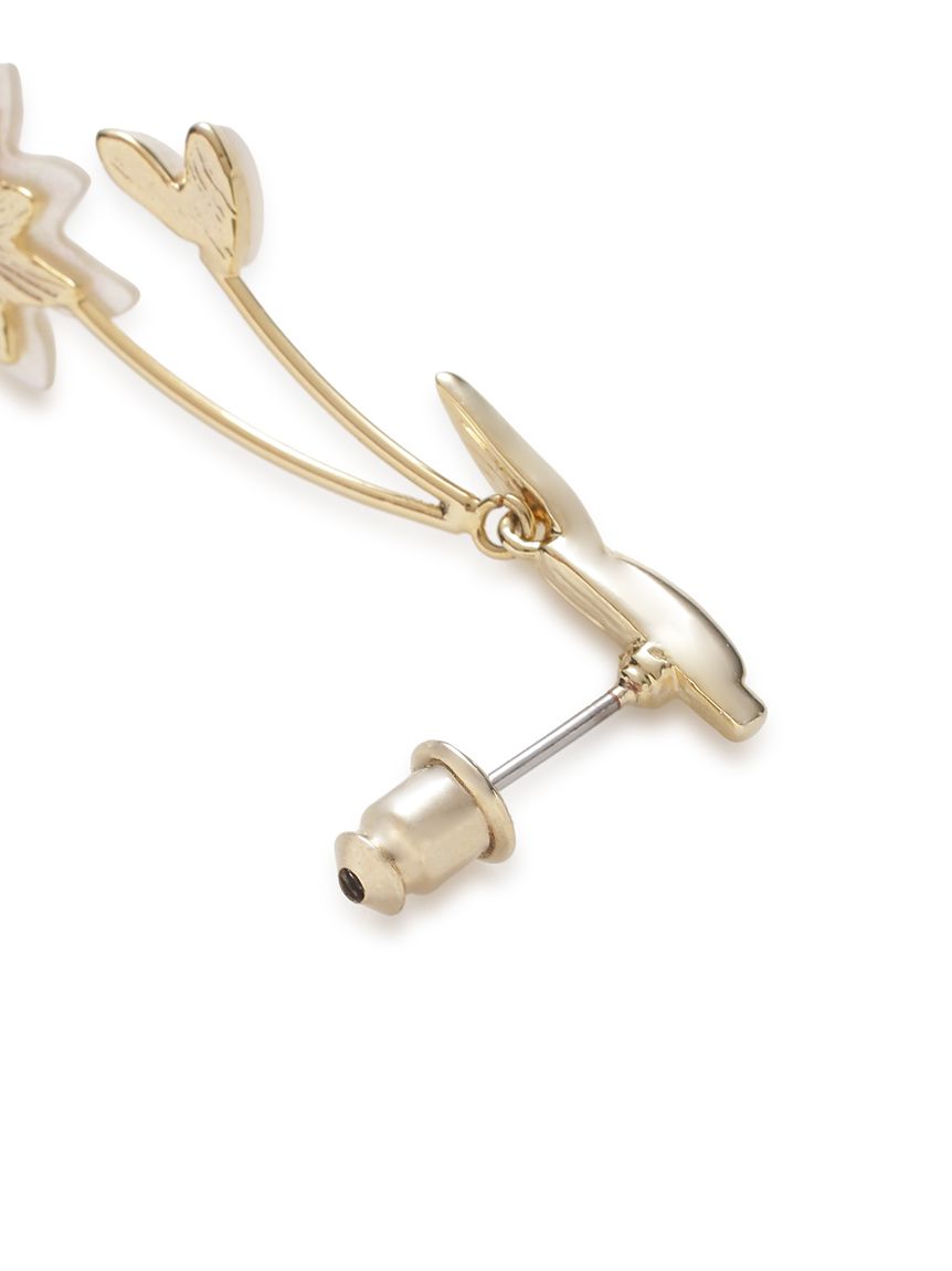 CELFORD×P.J. REDOUTEコラボ】フラワーピアス(ピアス・イヤリング
