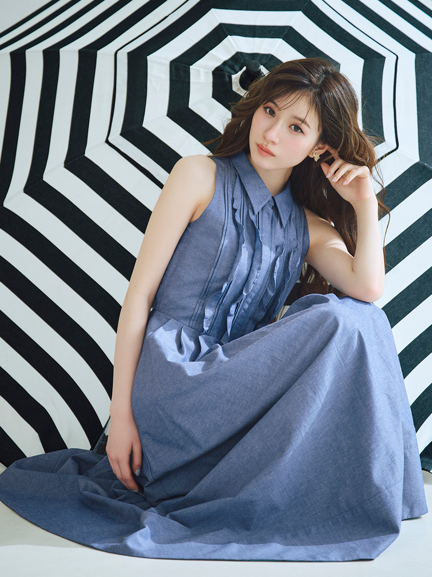 CELFORD×P.J. REDOUTEコラボ】フラワーイヤリング(ピアス・イヤリング