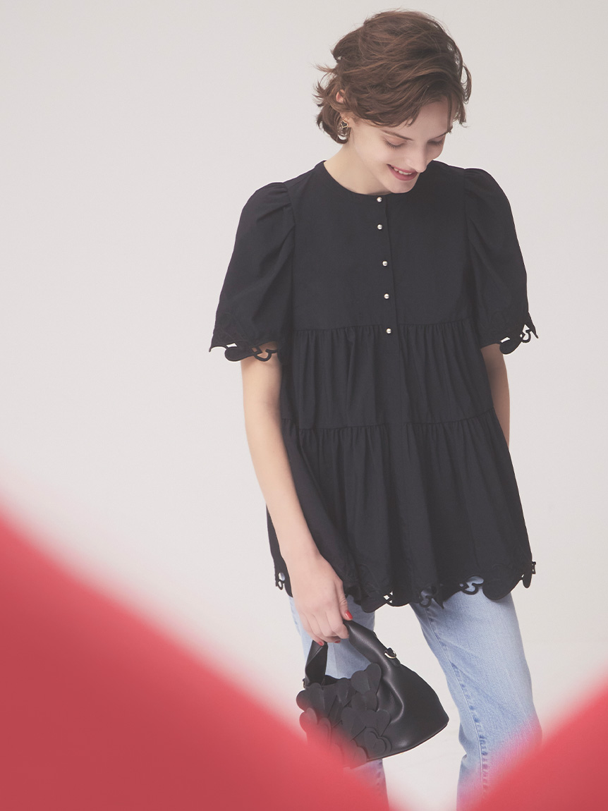 HANAE MORI×CELFORDコラボ】Lots of hearts bag(ハンドバッグ