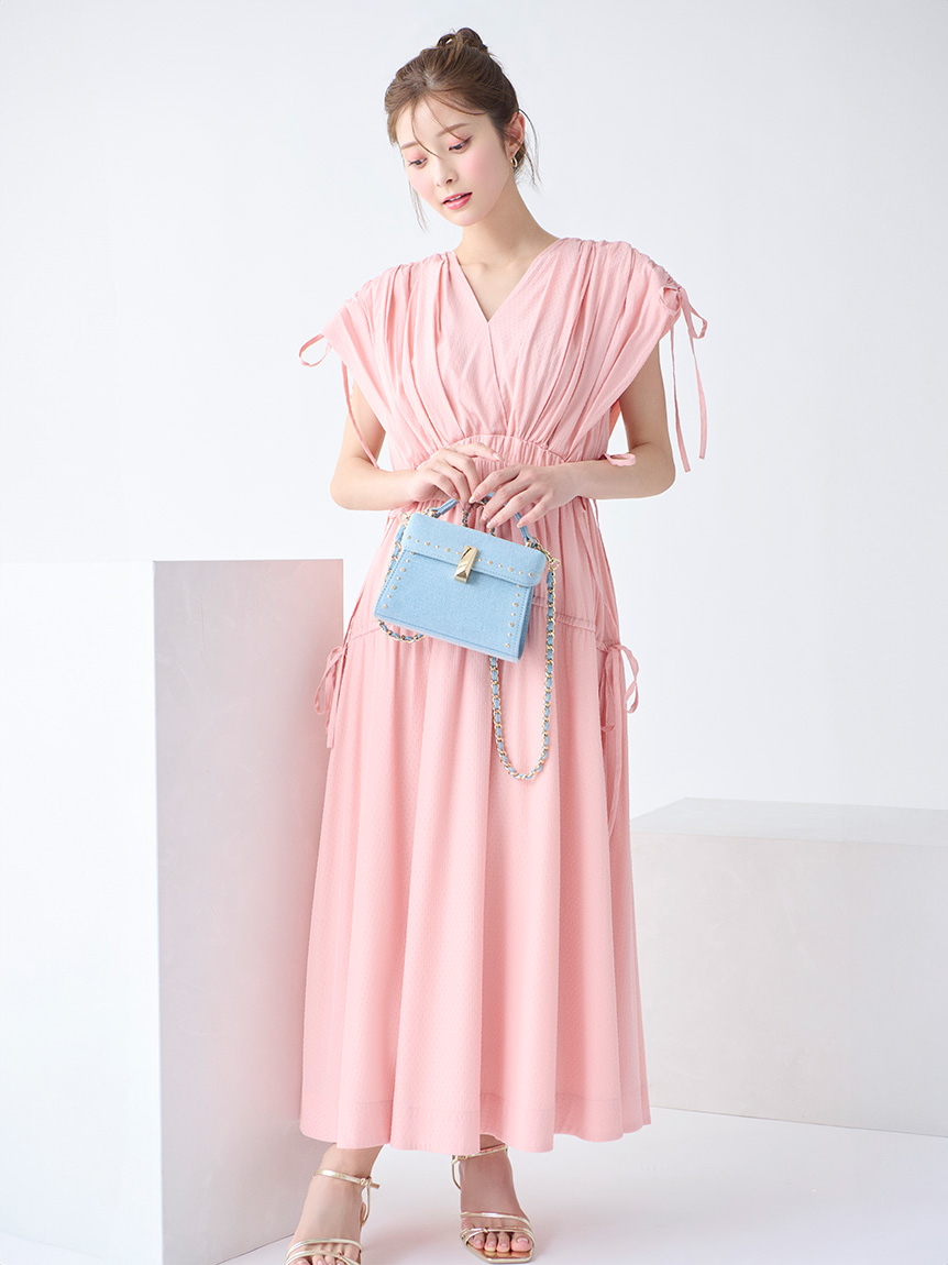 リュタン】ビジュースタッズデニムポシェット(ポシェット)｜BAGS